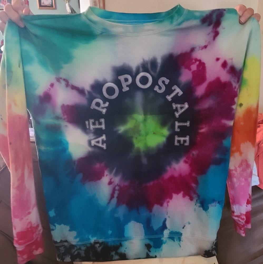 Aeropostale Tie Dye Sweater